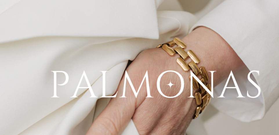 Palmonas Gold Demi-Fine Jewellery Commercial Photography by Ranjan Bhattacharya. Close-up product photography of luxury gold and pearl jewelry for e-commerce and brand lookbook.