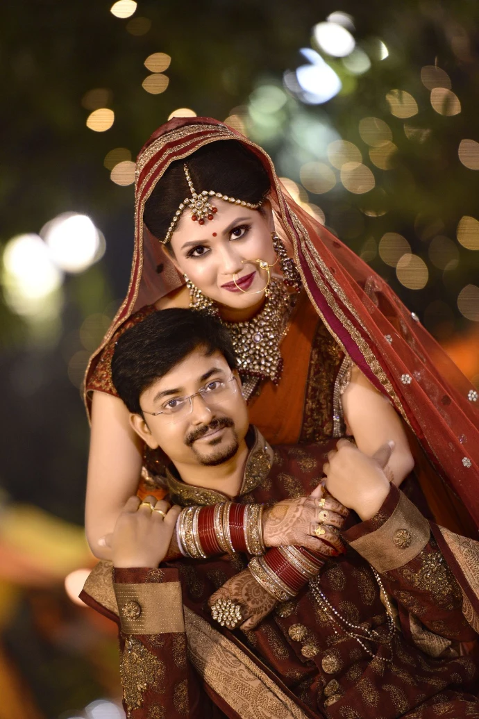 Wedding Photography of Dr Souvonik Mandal & Debarati Sarkar by the Best Wedding Photographer in Kolkata - Ranjan Bhattacharya 