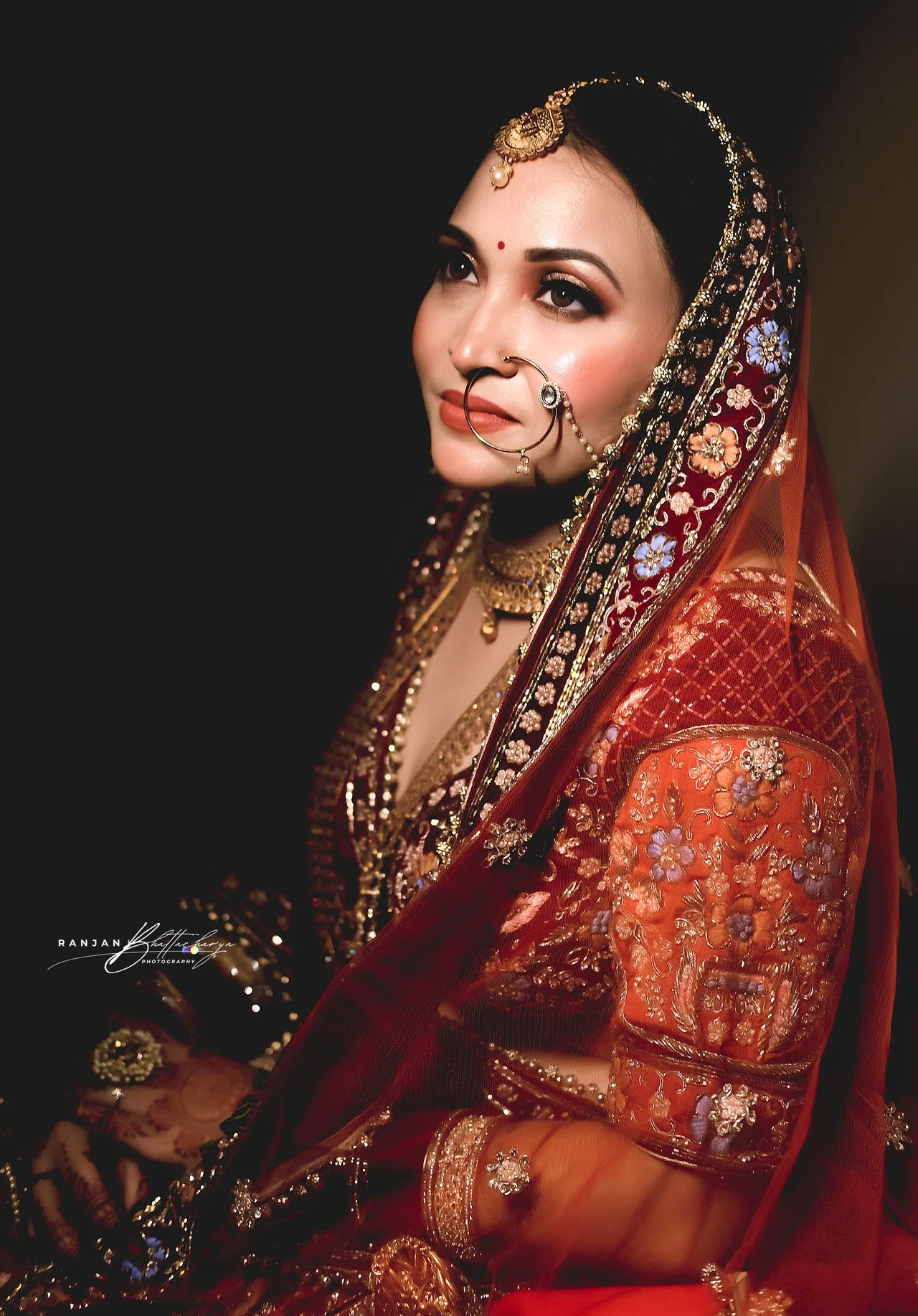 A Vintage Look of Ruhi Singh on her Wedding A Vintage Look of Ruhi Singh on her Wedding by Ranjan Bhattacharya