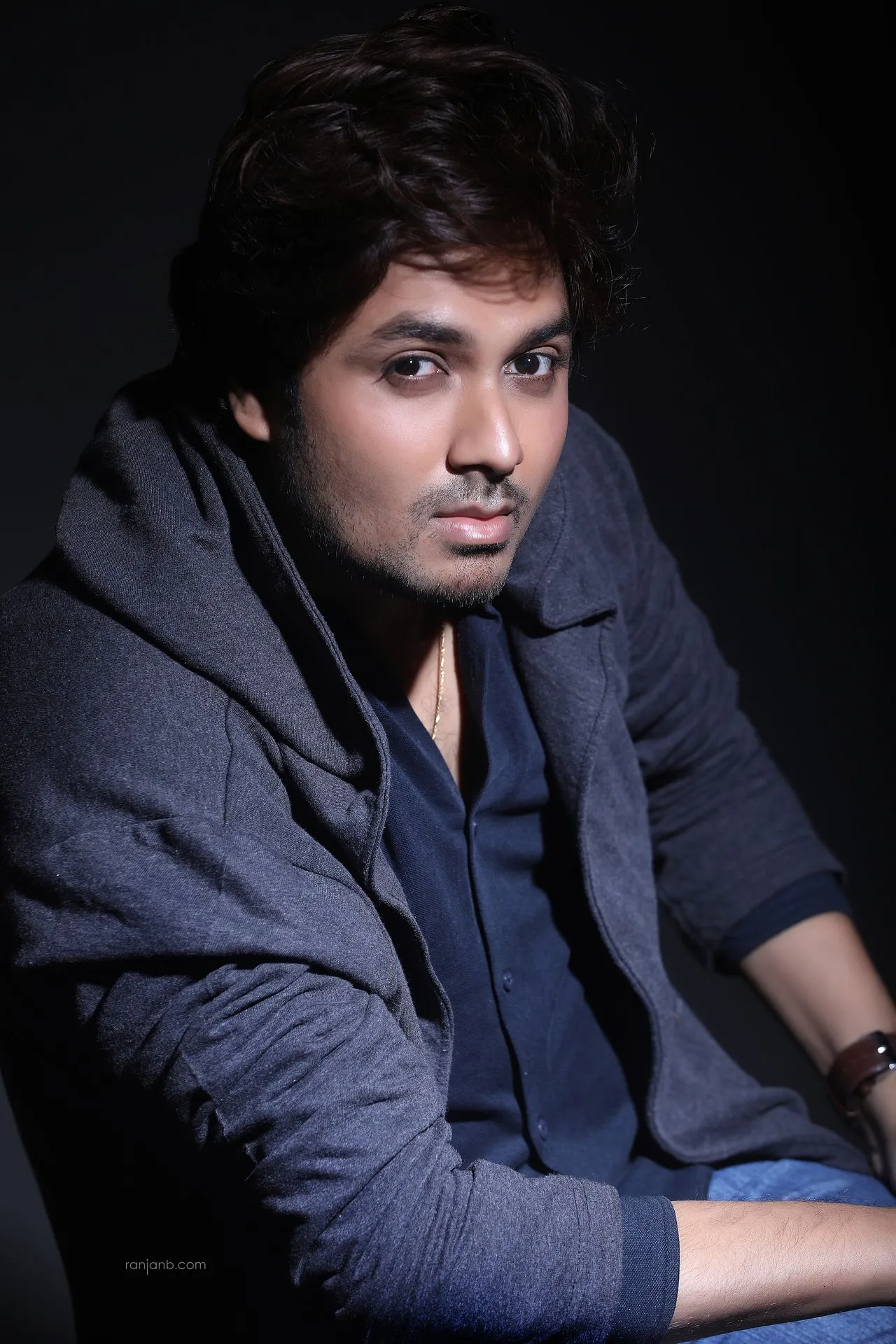 Actor Portfolio – Final Cinematic Look Casting-ready actor portfolio photography in Kolkata showing a confident final character look