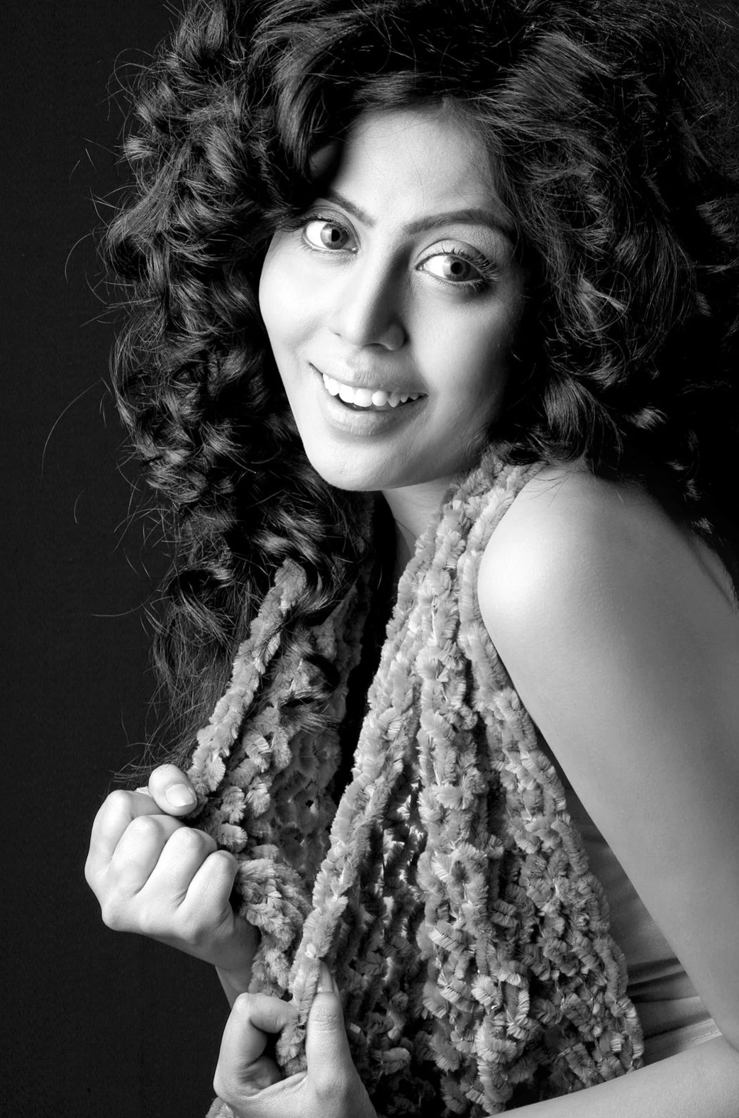 Model posing for a professional portfolio by the best portfolio photographer in Kolkata