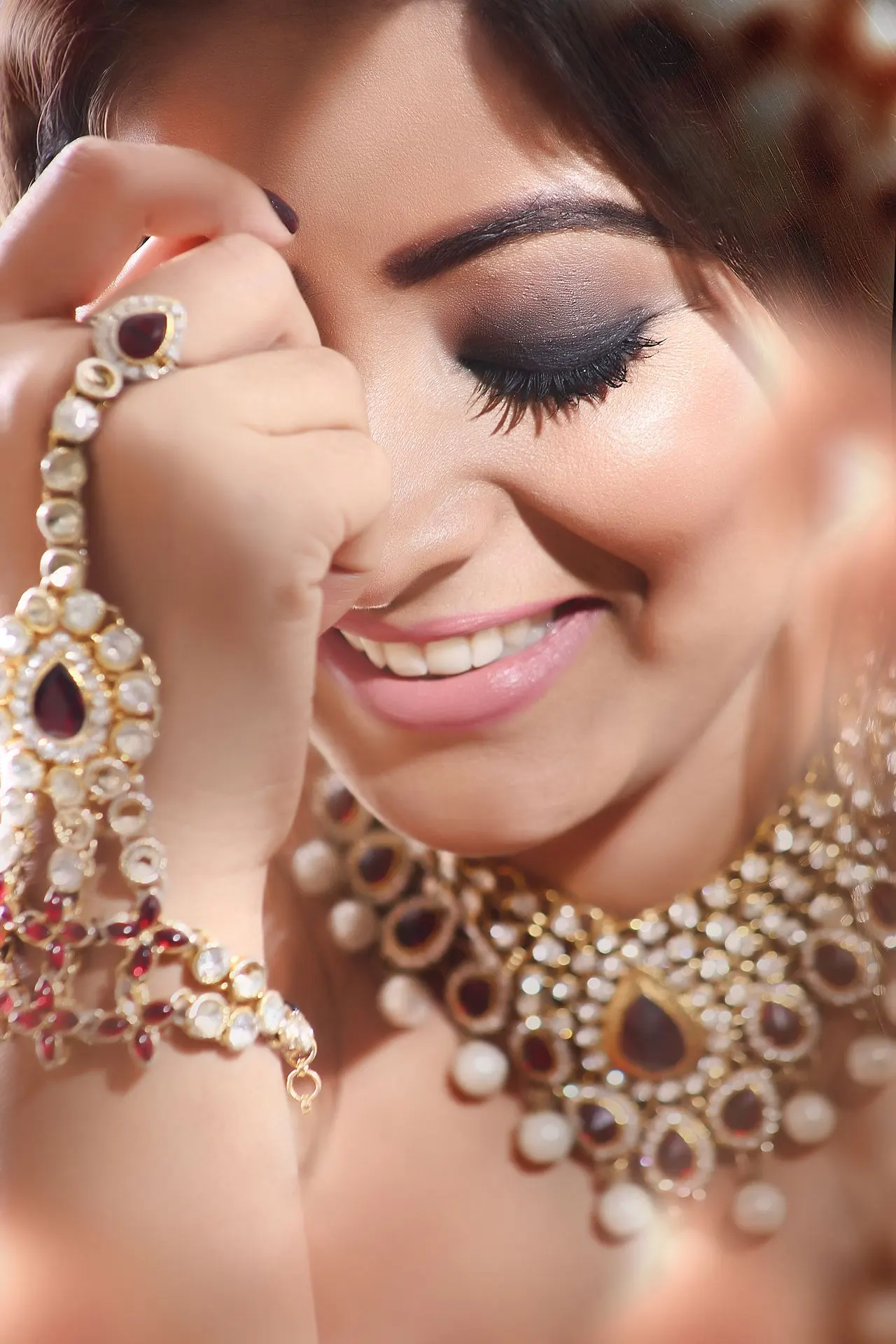 Jewelry shoot with Gurmeet Kaur by Ranjan Bhattacharya Photography
