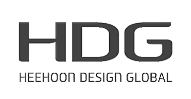 Heehoon Design Global (HDG) logo – Trusted interior design and architecture client.