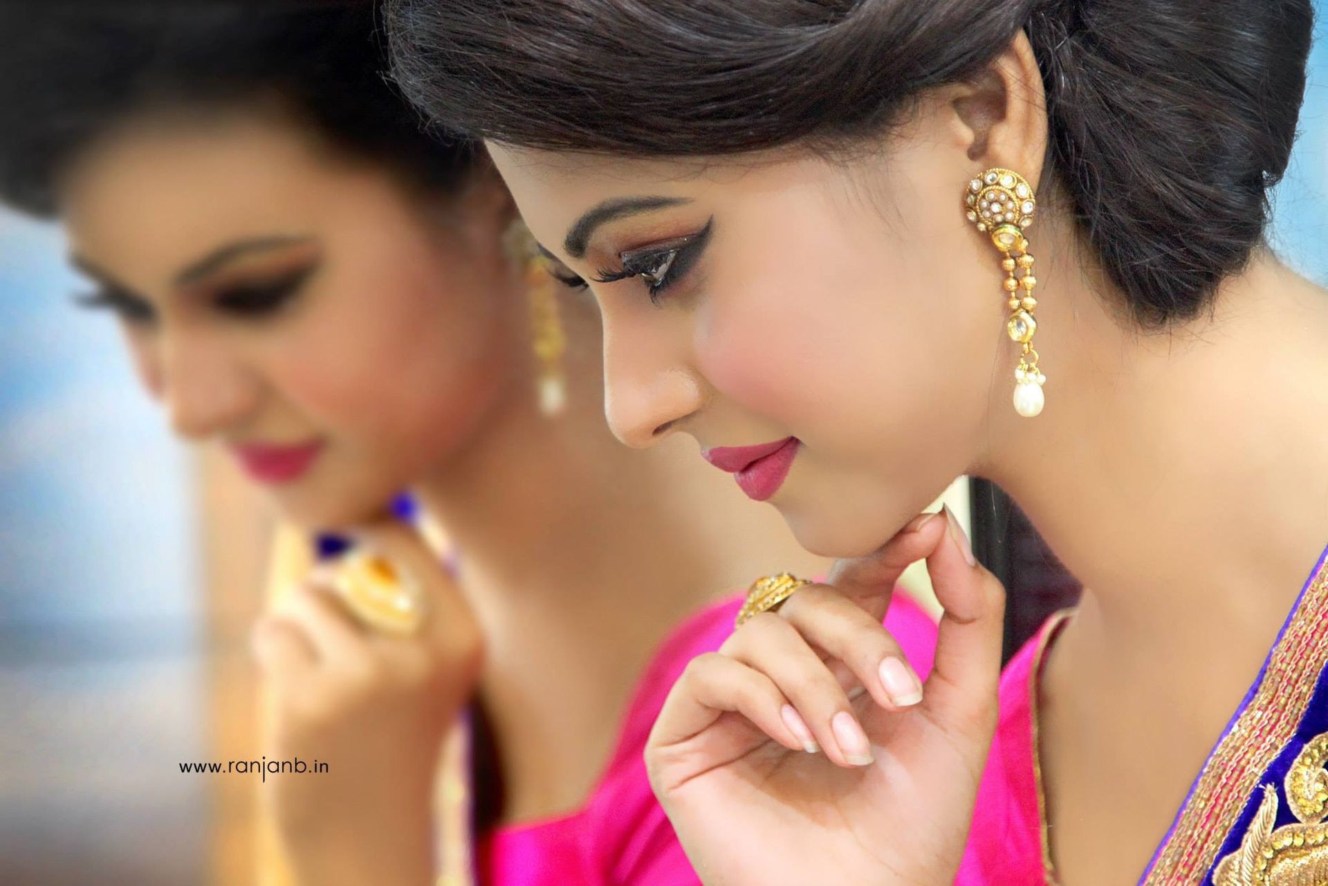 Creative Jewelry Ad Campaign for Magazine Cover with Ayesha Ghosh by Ranjan Bhattacharya
